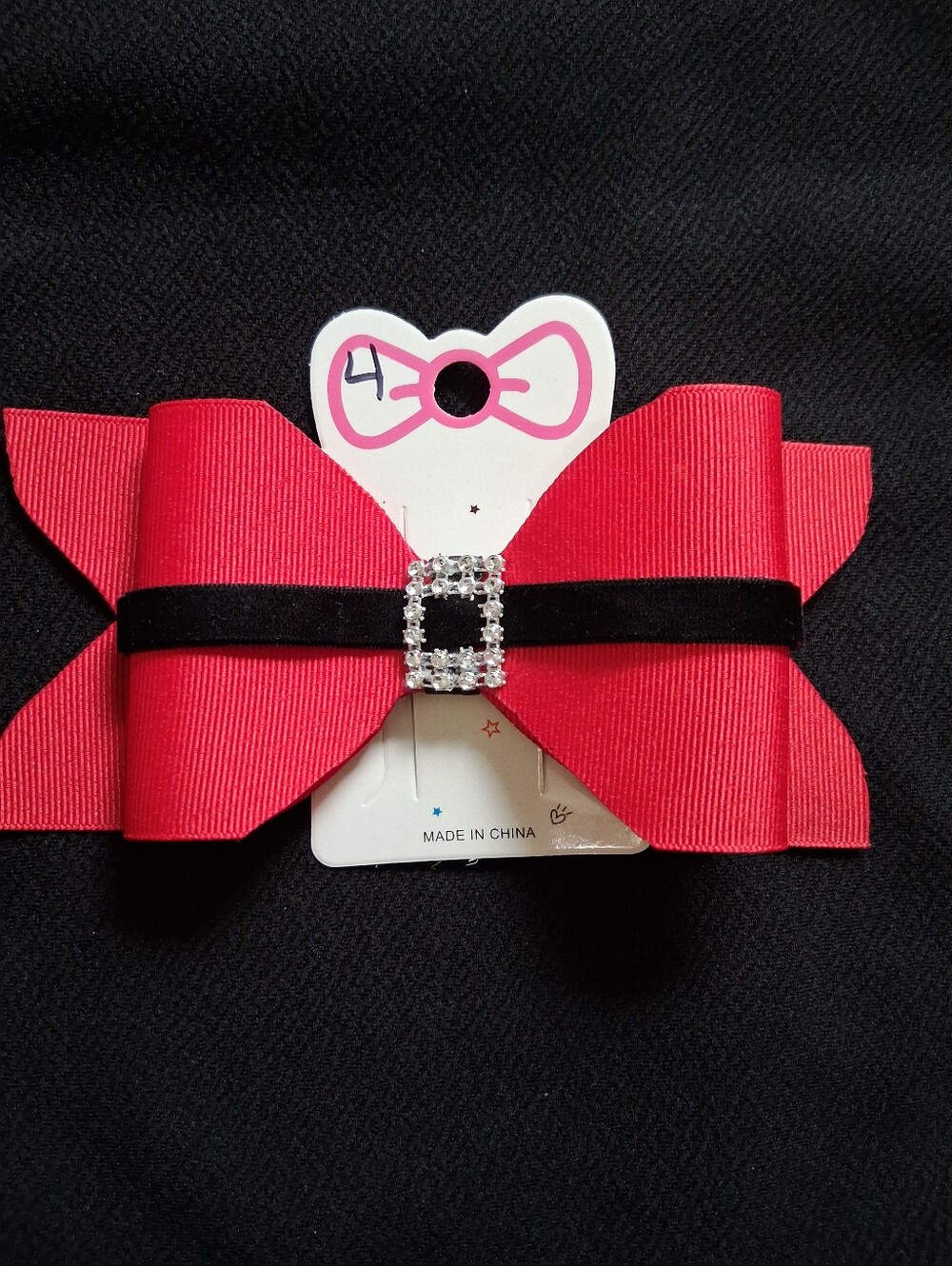 Santas Belt Hair Clip